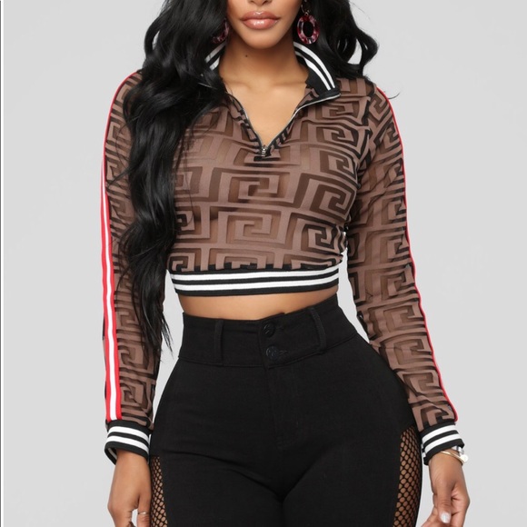 fendi cropped top